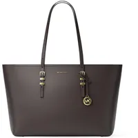 Michael Kors Quinn Large Shopper Leather Brown/Bronze