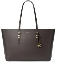 Michael Kors Quinn Large Shopper Leather Brown/Bronze