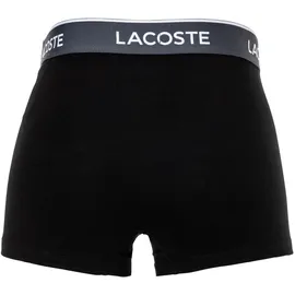 Lacoste Boxershorts 6er Pack Schwarz/Blau/Grau/Dunkelblau/Grün/Rot S