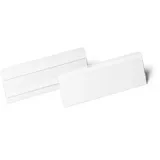 Durable Etikettentasche 1/2 A5 quer transparent 10 St.