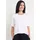Seidel Moden T-Shirt SEIDEL MODEN, Damen, Gr. 34, weiß (sanftes weiß), Jersey, Obermaterial: 96% Viskose, 4% Elasthan, unifarben, Basic, figurumspielend hüftlang, Rundhals, abgesteppte Kante, Shirts T-Shirt, mit Rundhalsausschnitt, MADE IN GERMANY