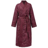 Pip Studio Bademantel Jasmin Jacquard Rosa XXL