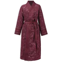 Pip Studio Bademantel Jasmin Jacquard Rosa XXL