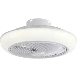 PURLINE Lüfterlampe LED-Lampe mit Gitter CEILY SPIRAL