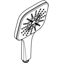 Grohe Rainshower SmartActive Cube 3 Strahlarten, 26582A00