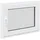 vidaXL Kellerfenster RISOR 80 x 50 cm weiß