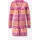 CREATION L Strickjacke in Fuchsia-Papaya-gemustert 42