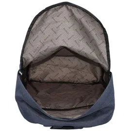 BENCH Rucksack Dunkelblau/Weiß