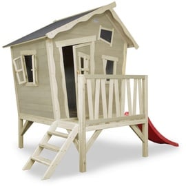 EXIT TOYS Spielhaus Crooky 300 graubeige 50.43.00.00