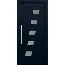 PANTO K043 links 110 x 210 cm anthrazit/weiß