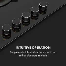 Klarstein Goldflame 5 Gaskochfeld