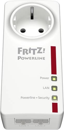 AVM FRITZ!Powerline 1220 Powerline Einzel Adapter 20002736 1200MBit/s
