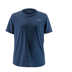 Tennis T-Shirt Kinder TTS100 JR Club marineblau, blau, Gr. 128  - 8 Jahre