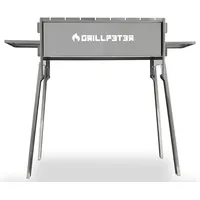 Grillpeter Mangal Izmir Steckmangal 2 mm Edelstahl Schaschlikgrill