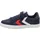 hummel Slimmer Stadil Leder Low-Top Sneaker Kinder 7666 peacoat 29