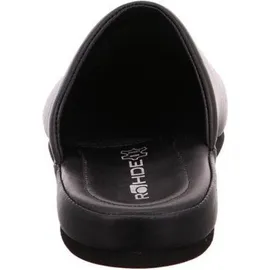 ROHDE Varberg Herren Pantoffeln Hausschuhe Schuhe 6600, 90 schwarz, 43 EU