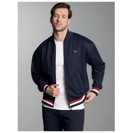 TRIGEMA Collegejacke Herren Blau S