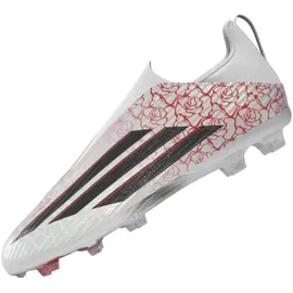 adidas F50 League Laceless FG/MG Cloud White / Core Black / Lucid Red 32