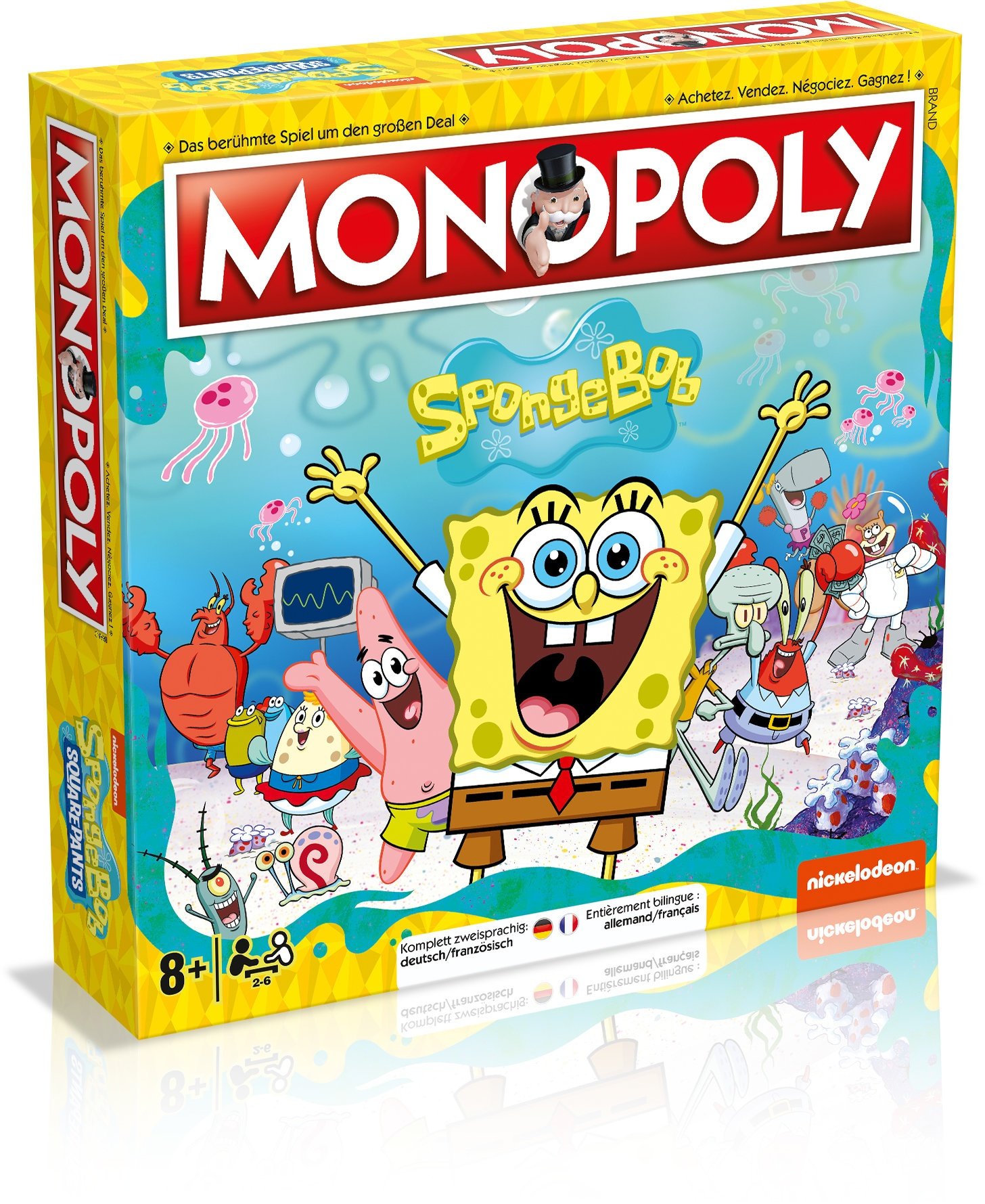 Monopoly Spongebob Squarepants deutsch/französisch