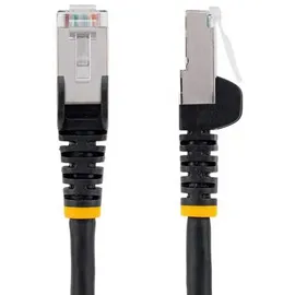 Startech StarTech.com 5 m CAT6a Kabel - LSZH-Raucharm, Halogenfrei - RJ45 LAN Kabel - SFTP Patchkabel - Schwarz - CAT6a Verlegekabel - Abgeschirmtes Netzwerkkabel/Ethernet Kabel (NLBK-5M-CAT6A-PATCH)