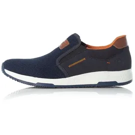 Rieker Slip-On Sneaker Herren Blau Weite E 45