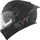 KYT R2R Plain Helm, schwarz matt, XL
