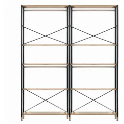 Regal mit Erweiterungselement Garderobe Flurregal Ablageregal