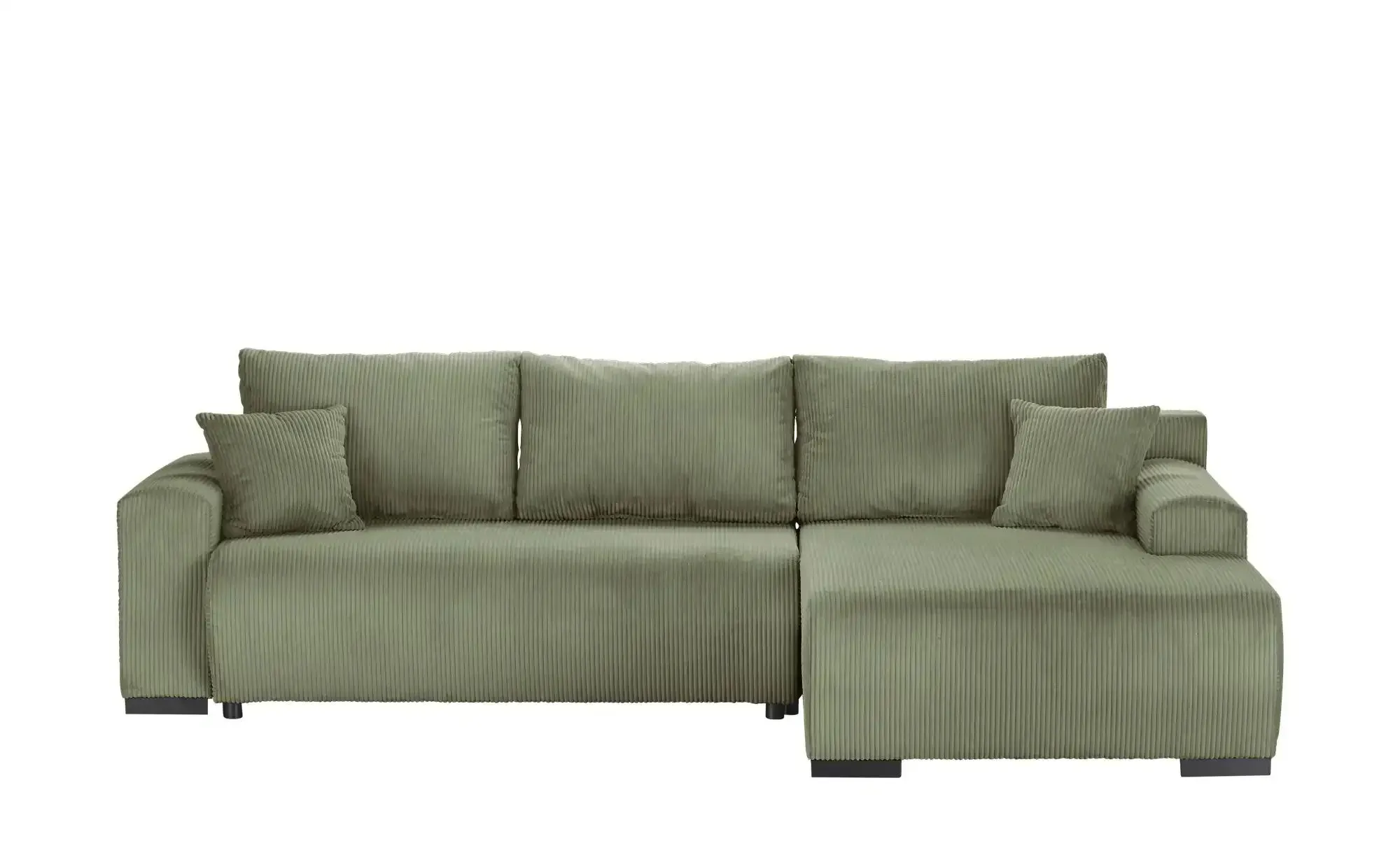 smart Ecksofa mit Schlaffunktion Nelly , grün , Maße (cm): B: 270 H: 85 T: 185.0