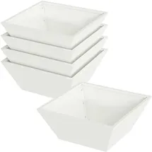 vidaXL Garten-Pflanzgefäß 40 x 40 x 15 cm Weiß