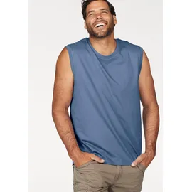 MAN'S WORLD Muscleshirt blau M