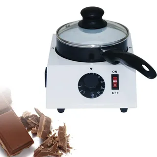 Elektrische Schokoladenschmelzer,Temperiergerät für Kuvertüre,Schokolade Temperiermaschine,DIY Schokolade Schmelzgerät Süßigkeiten Schmelztiegel Temperiergerät Für Kuvertüre,Temperiergerät + Topf