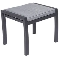 LC Garden Bondino II Hocker Aluminium/Polyester Dunkelgrau