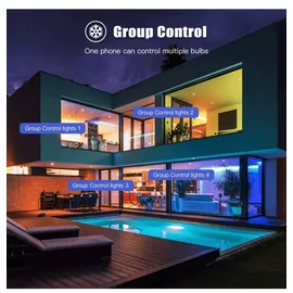 DELTACO SMART HOME Smart LED-Birne E14 4,9 W RGB