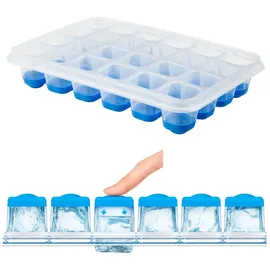 Emsa Clip&Close Eiswürfelbox blau