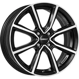 Dezent TN dark 6 x 15 4 x 100 ET38 MB60,1 Schwarz/Poliert