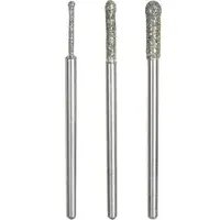 PROXXON 28234 Schleifstift Kugelform, 3,2 mm, 2 Stück
