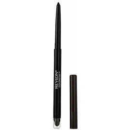 Revlon ColorStay Eyeliner Pencil, Nicht Übertragender und Wasserfester Eyeliner-Stift, Braun, Integrierter Anspitzer und Schwamm, 203 Brown,