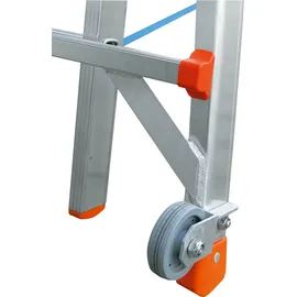 siedra-leitern Siedra Teleskopleiter 8 Sprossen