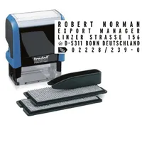 Trodat Textstempel, individualisierbar printy 4913 Typo selbstfärbend schwarz ohne