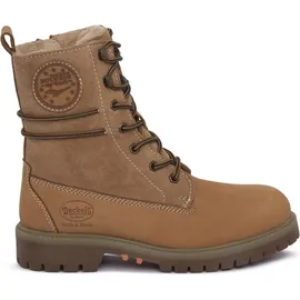 Dockers by Gerli Schnürstiefelette karamell | Gr.: 40