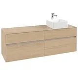 Villeroy & Boch Collaro Waschtischunterschrank | für Aufsatzbecken rechts | 1600 mm##Für Collaro 4A1840 (D: mm) Ohne .. C05100VJ