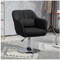 Homcom Sessel Wohnzimmer Loungesessel Relaxsessel mit Metallrahmen Lesesessel mit