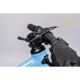 Kommit Fahrrad Zugsystem Abschleppseil schwarz, für Kinder und Erwachsene, 2 m, 120 kg Zugkraft