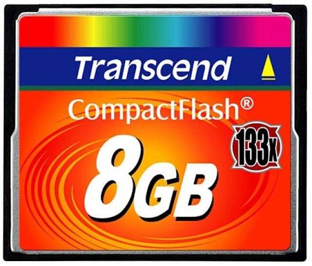 Transcend Flash-Speicherkarte 8 GB 133x CompactFlash