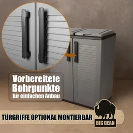 BigDean Mülltrennsystem 0 l Grau/Schwarz