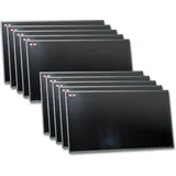 10x Wolf Hochleistungs-Sonnenkollektor TopSon F3-1Q, Quer, 23,0 m2, schwarzgrau