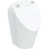 Geberit Renova S Urinal, mit Deckel, Zulauf von hinten, Abgang hinten und unten, 330x310x550mm, 503.110.00.1, Farbe: Weiß
