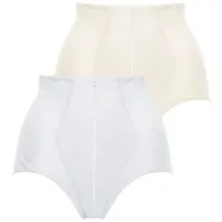 FELINA 2er Pack Panty in champagner weiss | Gr.: