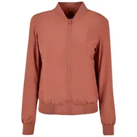 URBAN CLASSICS Damen TB1217-Ladies Light Bomber Jacket Jacke, Terracotta, L