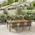 vidaXL Garten-Essgruppe 7-tlg. Grau